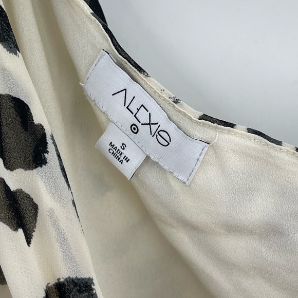 Alexis x Target Botanical One Shoulder Ruffle Dress Size Small - Picture 6 of 9